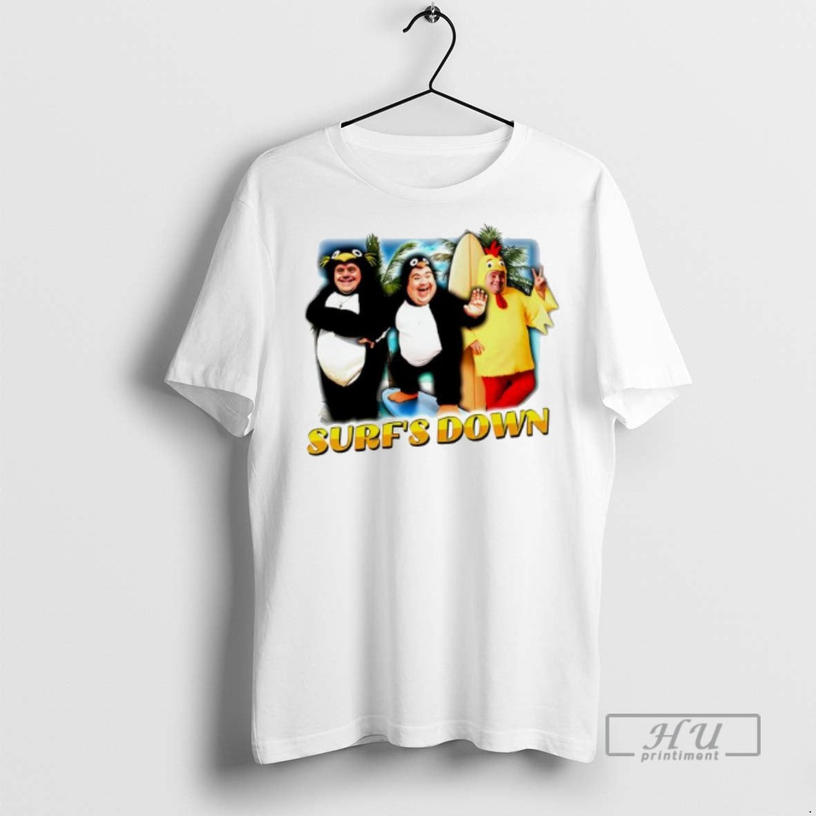 Officials Surfs Down Graphic - Adult & Kids T-Shirts, Sweatshirts & Hoodies apparel design preview 1