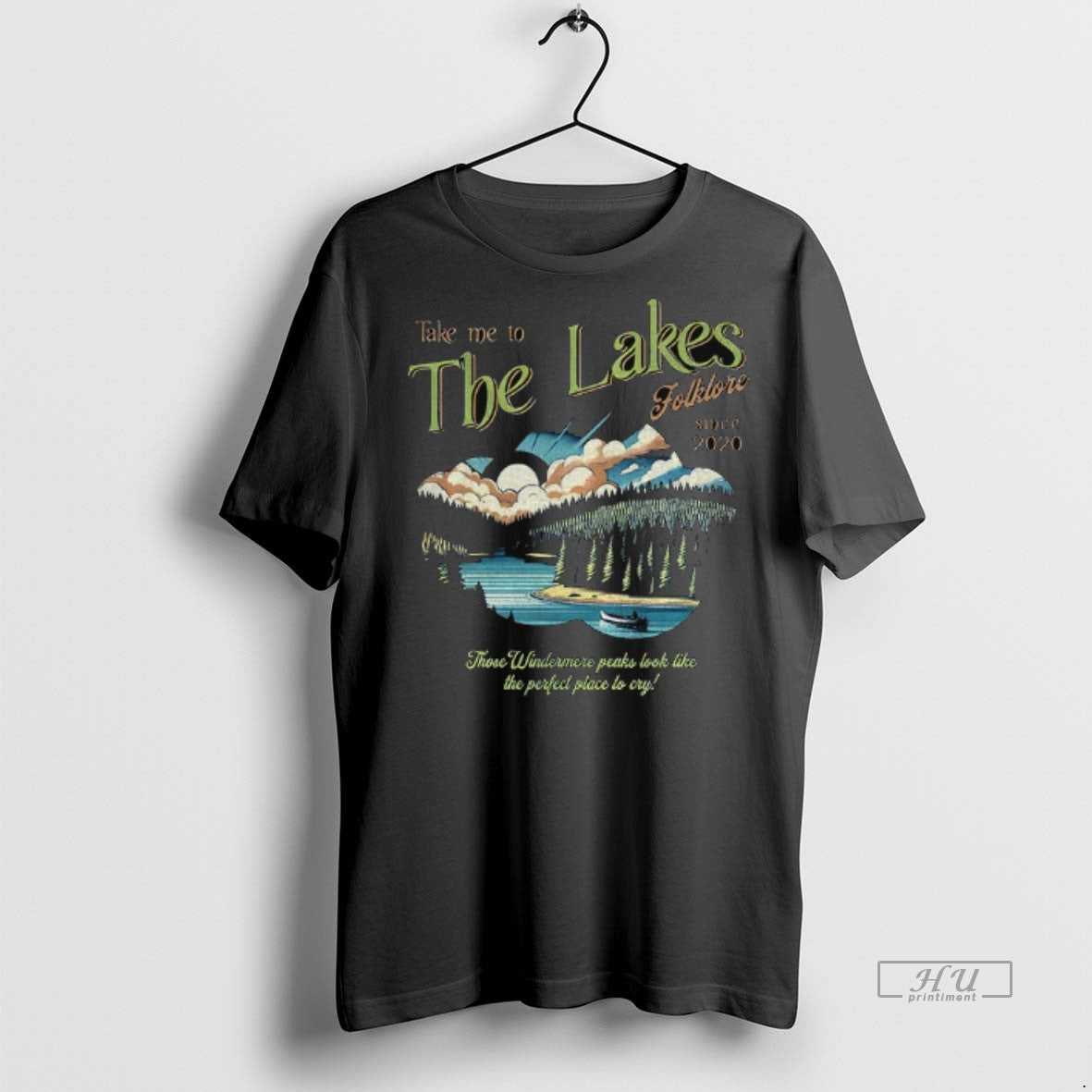 Officials Take Me To The Lakes Folklore Since 2020 - Adult & Kids T-Shirts, Sweatshirts & Hoodies apparel design preview 1