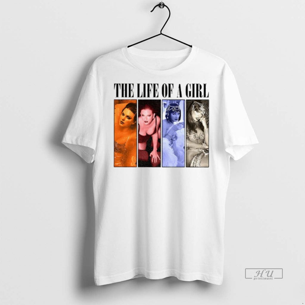 Officials Taylor The Life Of A Girl Eras Tour Gift - Adult & Kids T-Shirts, Sweatshirts & Hoodies apparel design preview 1
