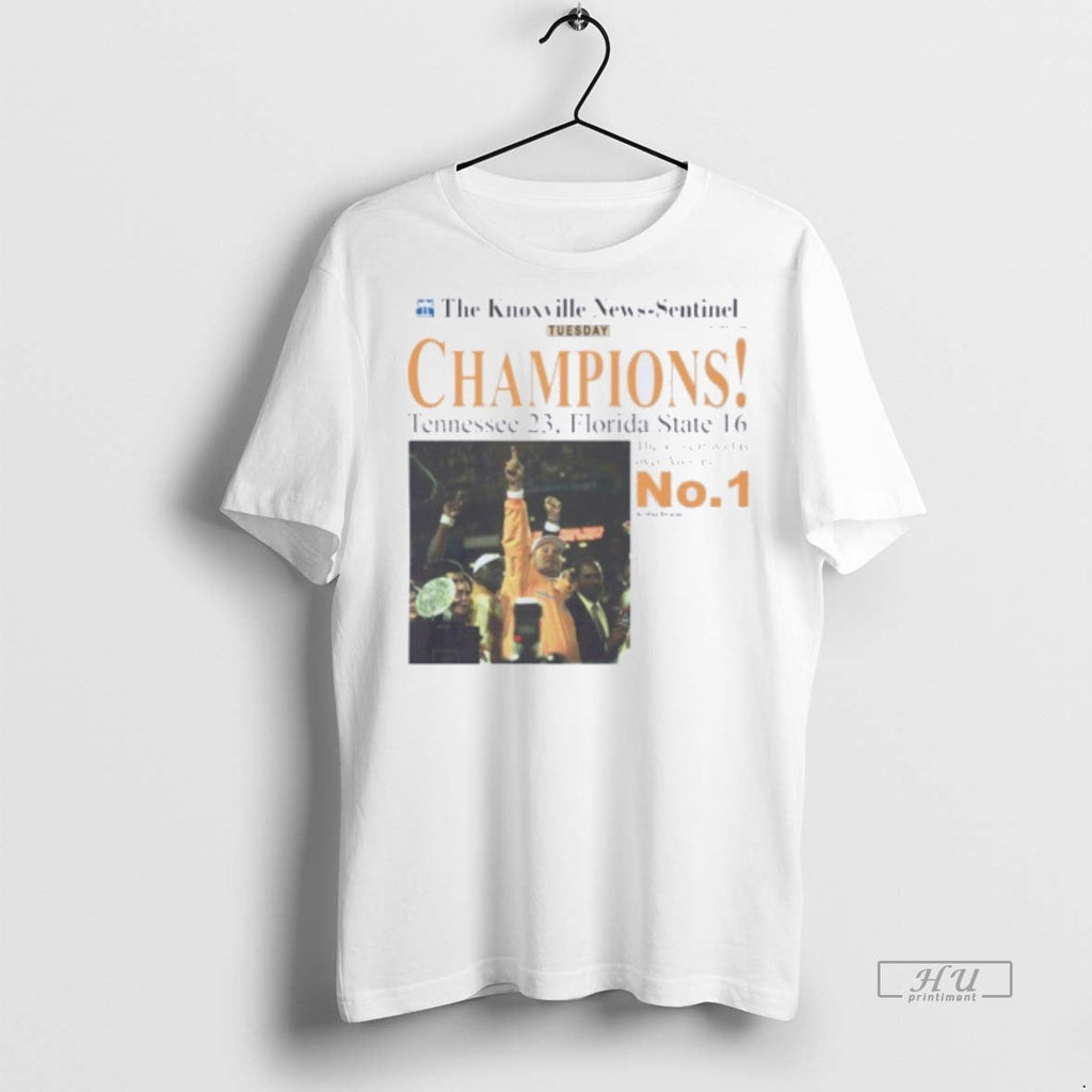 Officials Tennessee Volunteers The Knoxville News - Adult & Kids T-Shirts, Sweatshirts & Hoodies apparel design preview 1