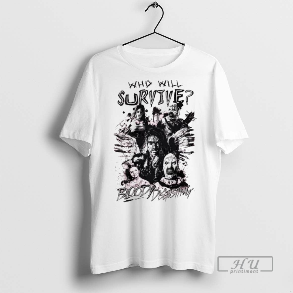 Officials Terrifier Sienna X Bloody Disgusting - Adult & Kids T-Shirts, Sweatshirts & Hoodies apparel design preview 1