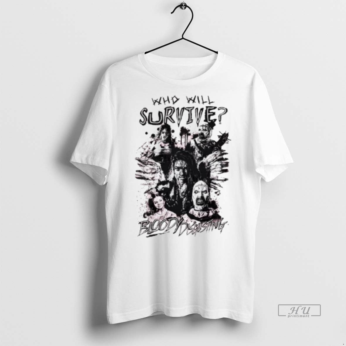 Officials Terrifier Sienna X Bloody Disgusting - Adult & Kids T-Shirts, Sweatshirts & Hoodies apparel design preview 1