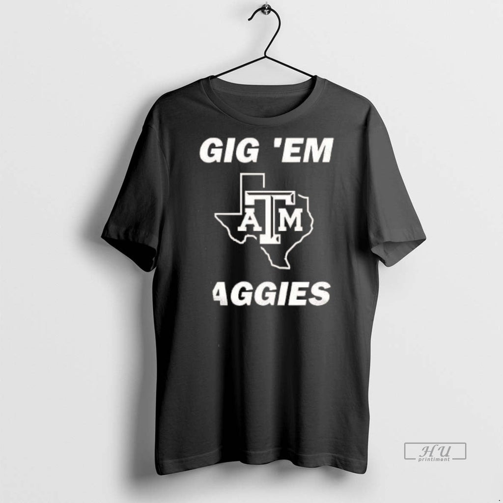 Officials Texas Am Aggies Gig Em 2 Sided Sweater - Adult & Kids T-Shirts, Sweatshirts & Hoodies apparel design preview 1