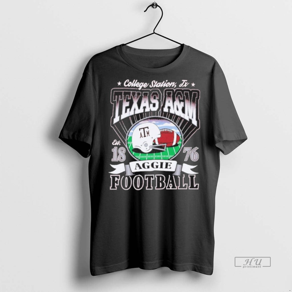 Officials Texas Am Football Helmet Est 1876 Sweater - Adult & Kids T-Shirts, Sweatshirts & Hoodies apparel design preview 1