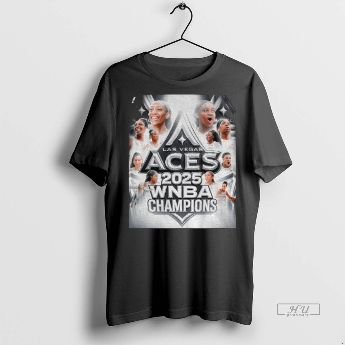 Officials The Aces Sweep Mercury Third Wnba Title In - Adult & Kids T-Shirts, Sweatshirts & Hoodies apparel design preview 1