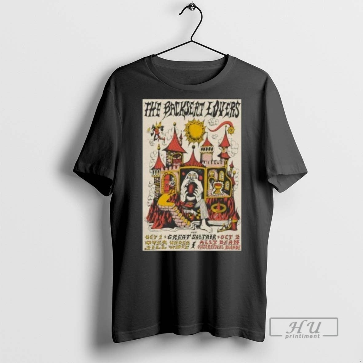 Officials The Backseat Lovers Tour Magna Utah 2025 - Adult & Kids T-Shirts, Sweatshirts & Hoodies apparel design preview 1