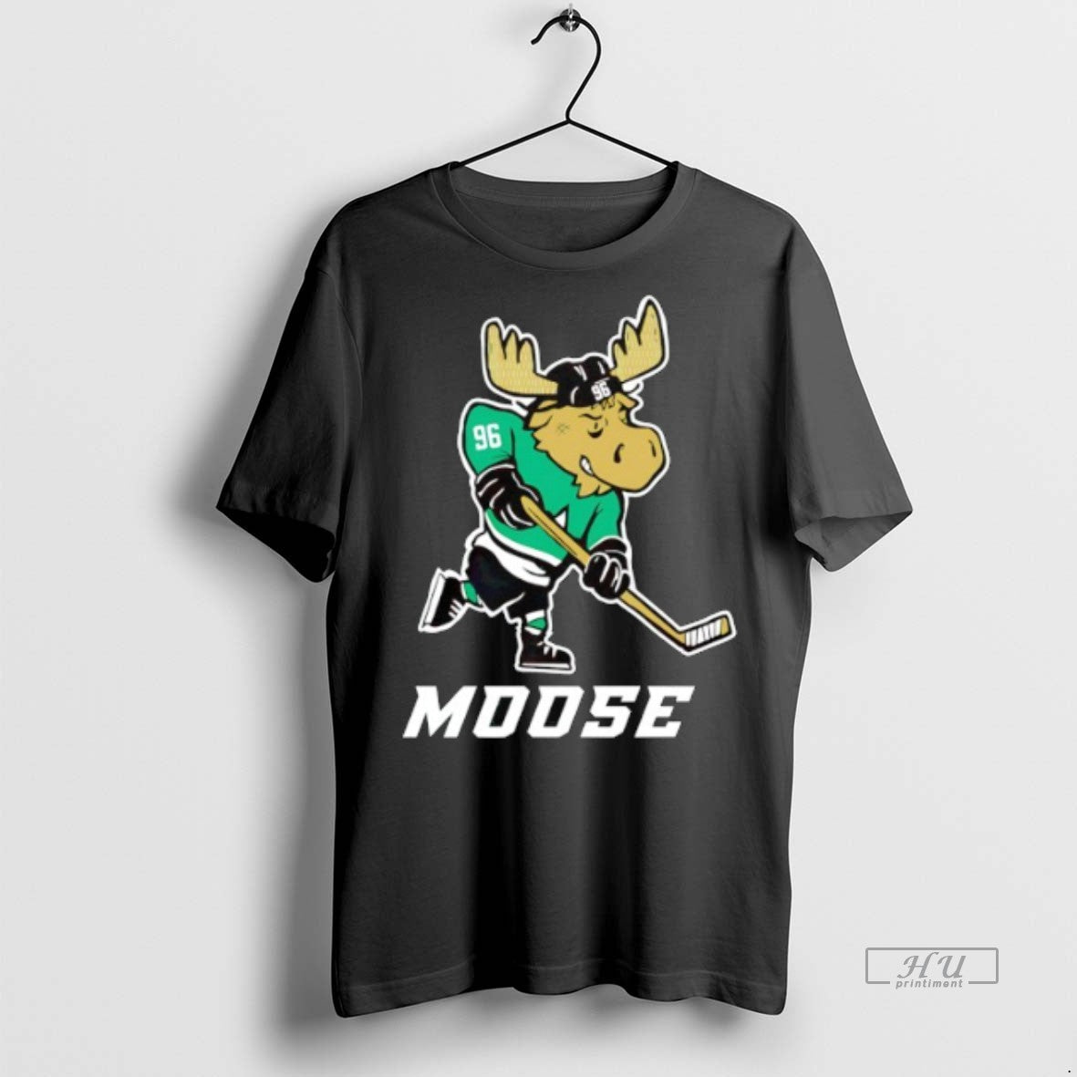 Officials The Big Moose Dallas Stars Hockey Sweater - Adult & Kids T-Shirts, Sweatshirts & Hoodies apparel design preview 1