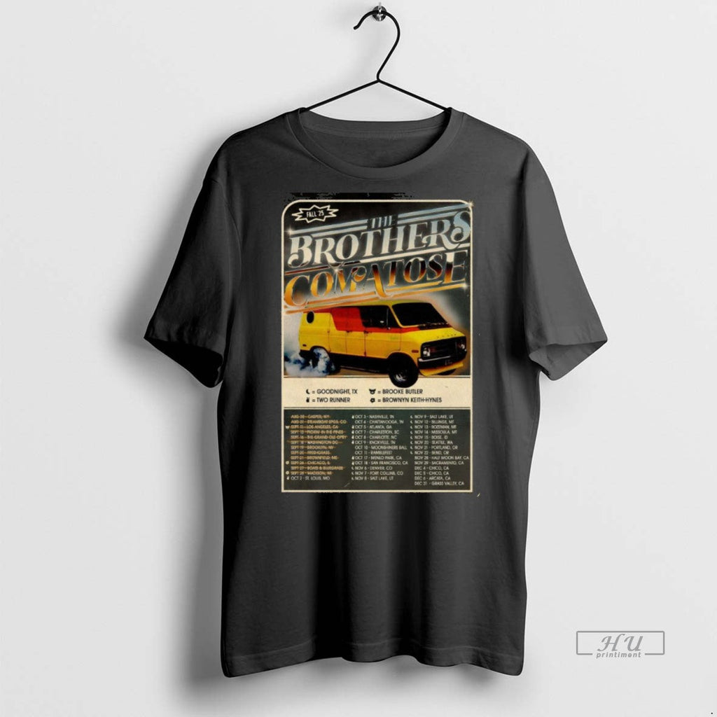 Officials The Brothers Comatose Fall 2025 Tour - Adult & Kids T-Shirts, Sweatshirts & Hoodies apparel design preview 1