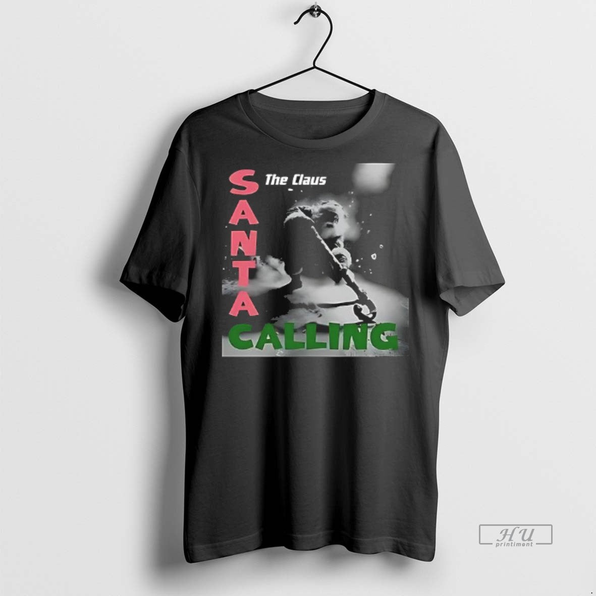 Officials The Claus Santa Calling Hockey Christmas - Adult & Kids T-Shirts, Sweatshirts & Hoodies apparel design preview 1