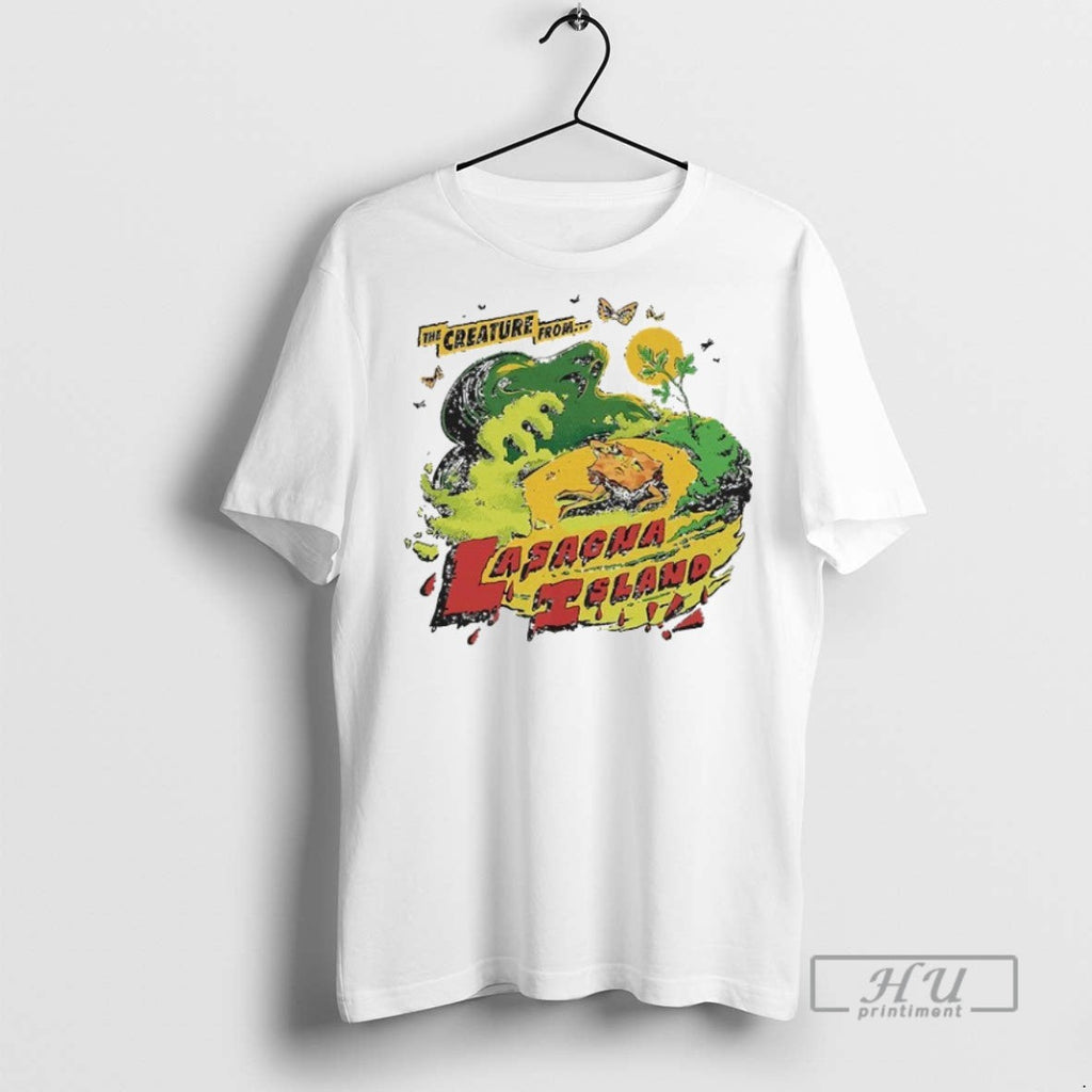 Officials The Creature From Lasagna Island Of Month - Adult & Kids T-Shirts, Sweatshirts & Hoodies apparel design preview 1