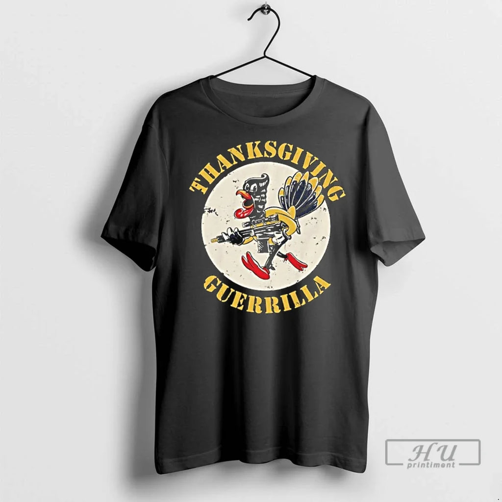 Officials The Fat Electrician Thanksgiving Guerrilla - Adult & Kids T-Shirts, Sweatshirts & Hoodies apparel design preview 1