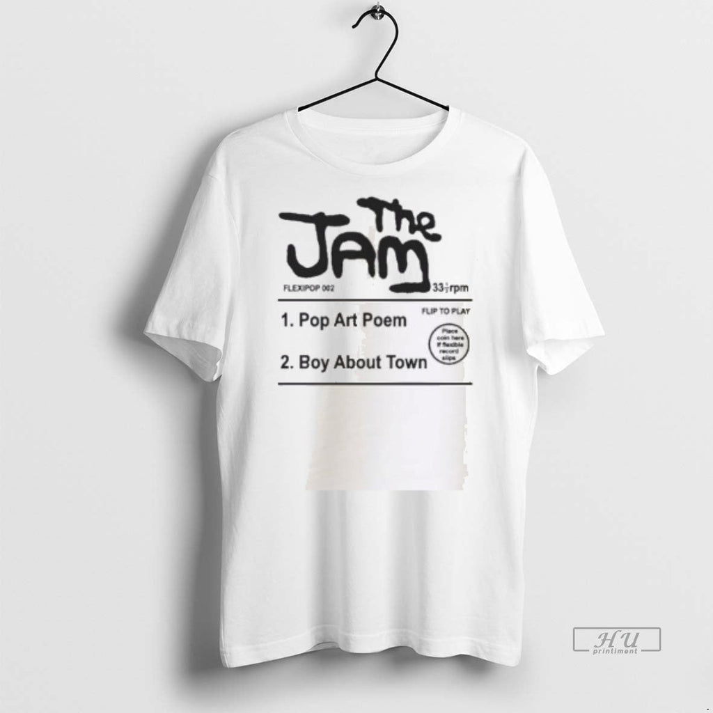Officials The Jam Pop Art Poem Boy About Town Sweater - Adult & Kids T-Shirts, Sweatshirts & Hoodies apparel design preview 1