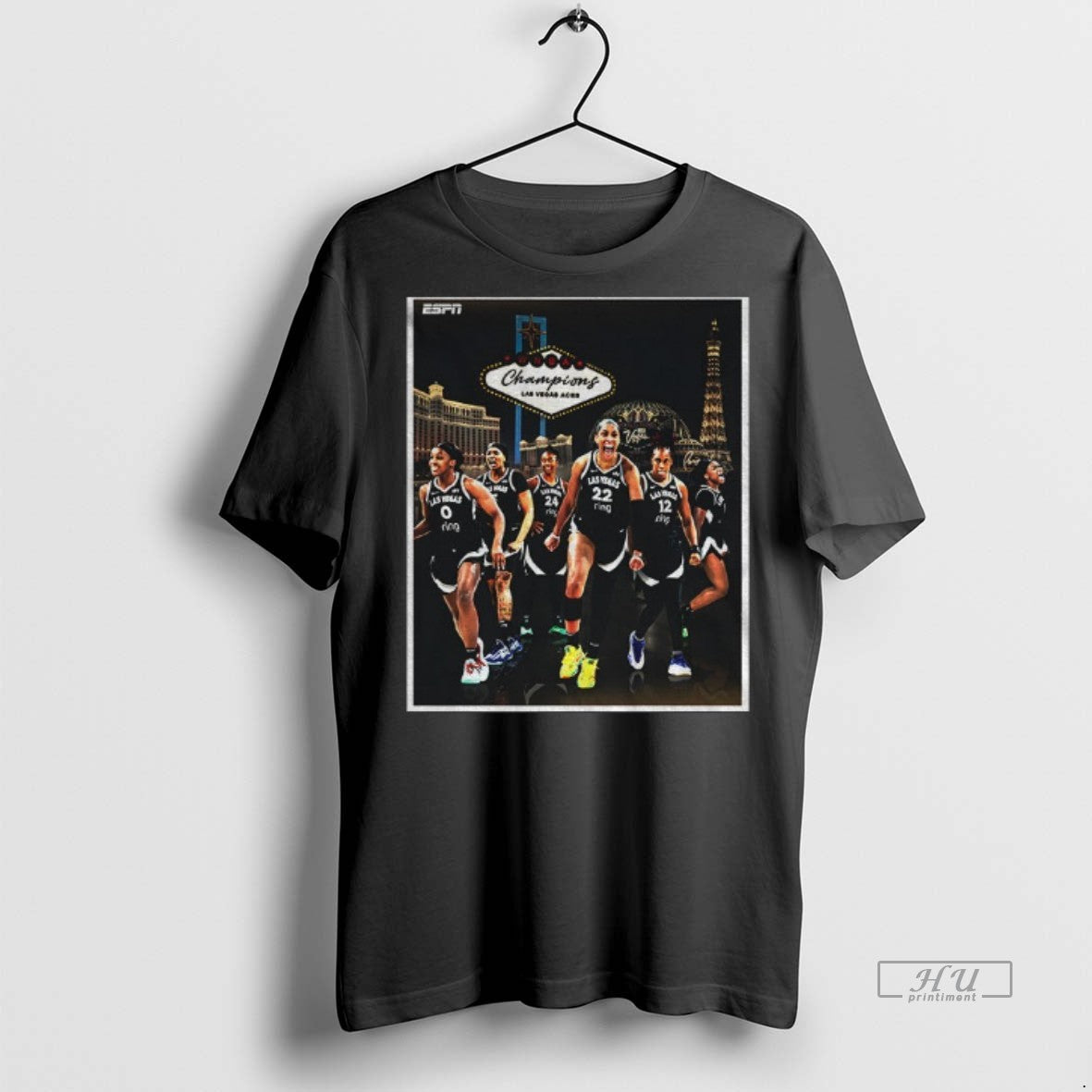 Officials The Las Vegas Aces Are 2025 Wnba Champions - Adult & Kids T-Shirts, Sweatshirts & Hoodies apparel design preview 1