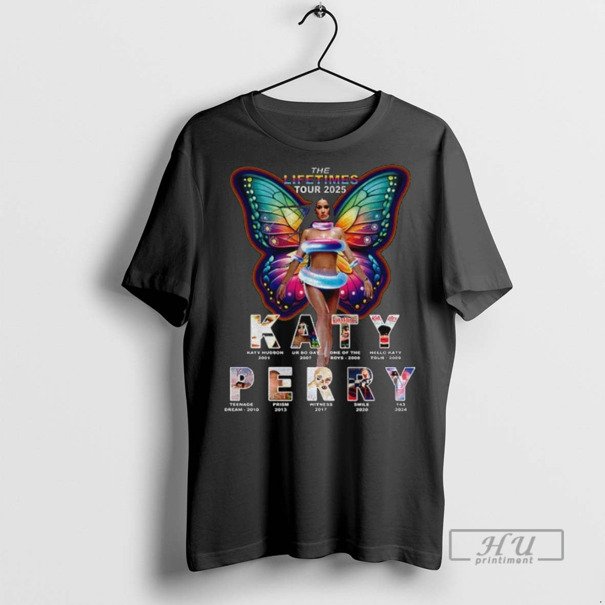 Officials The Lifetimes Katy Perry Tour 2025 World - Adult & Kids T-Shirts, Sweatshirts & Hoodies apparel design preview 1