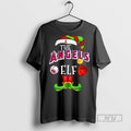 Officials The Los Angeles Angels Elf Christmas - Adult & Kids T-Shirts, Sweatshirts & Hoodies apparel design preview 1
