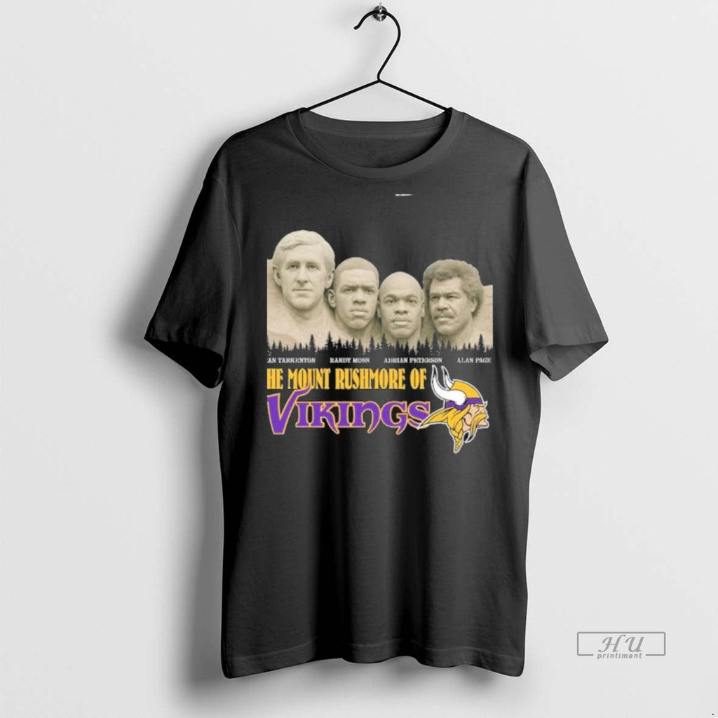 Officials The Mount Rushmore Of Minnesota Vikings - Adult & Kids T-Shirts, Sweatshirts & Hoodies apparel design preview 1