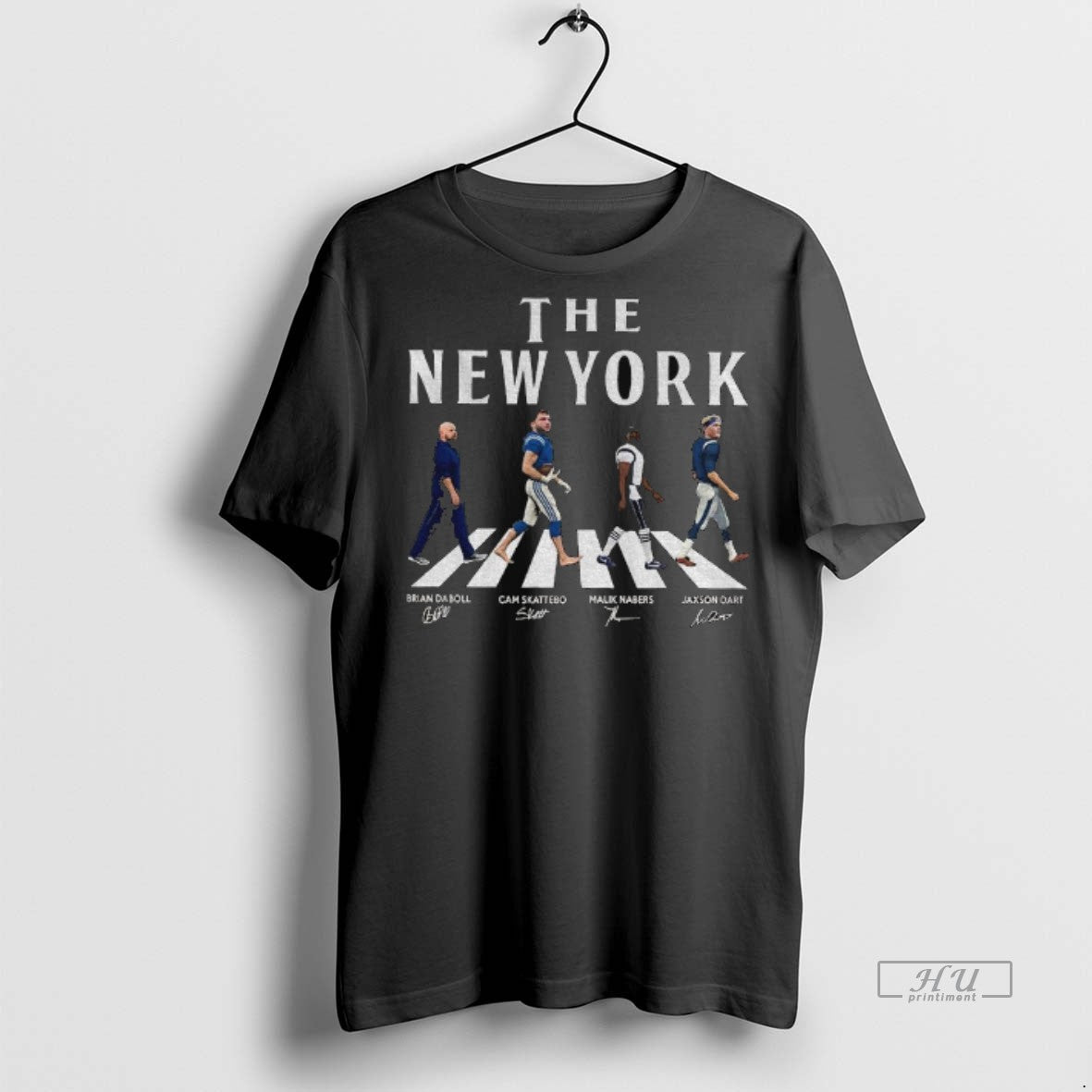 Officials The New York Walking Road Signatures - Adult & Kids T-Shirts, Sweatshirts & Hoodies apparel design preview 1