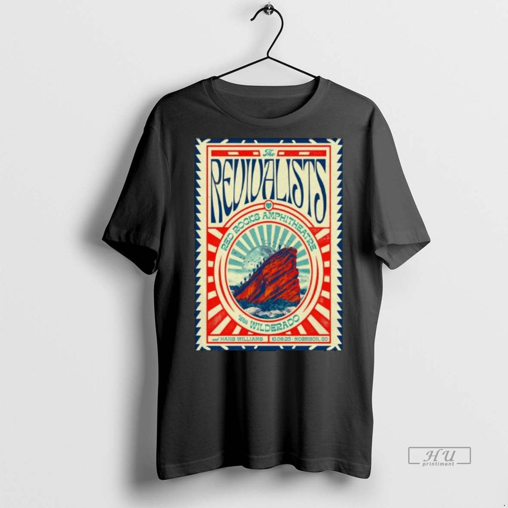 Officials The Revivalists October 9 2025 Red Rocks - Adult & Kids T-Shirts, Sweatshirts & Hoodies apparel design preview 1