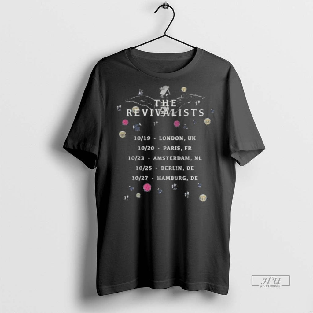 Officials The Revivalists Pour It Out Into Night Tour - Adult & Kids T-Shirts, Sweatshirts & Hoodies apparel design preview 1