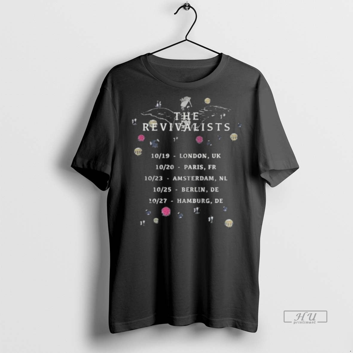 Officials The Revivalists Pour It Out Into Night Tour - Adult & Kids T-Shirts, Sweatshirts & Hoodies apparel design preview 1
