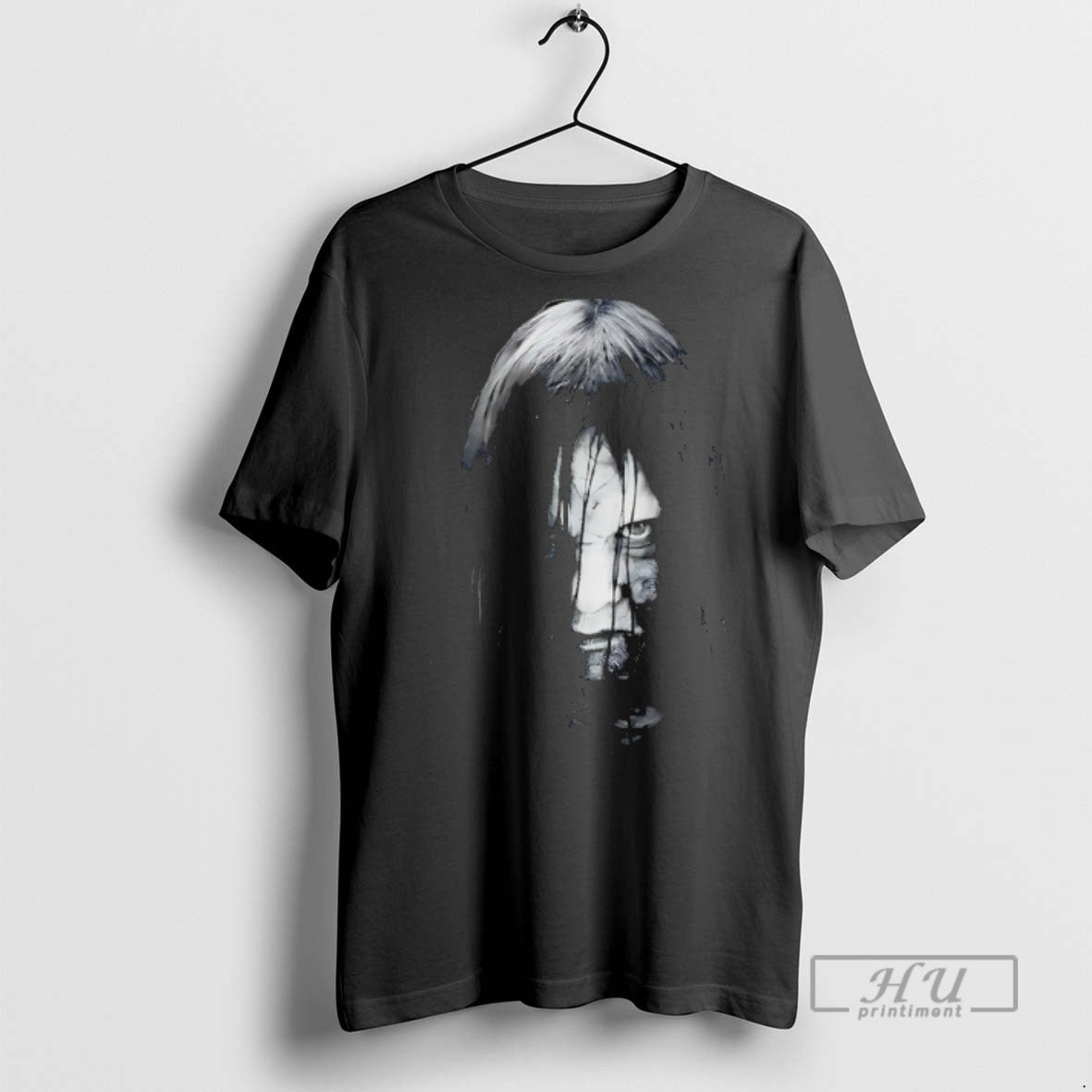 Officials The Ring Horror Character Big Face - Adult & Kids T-Shirts, Sweatshirts & Hoodies apparel design preview 1