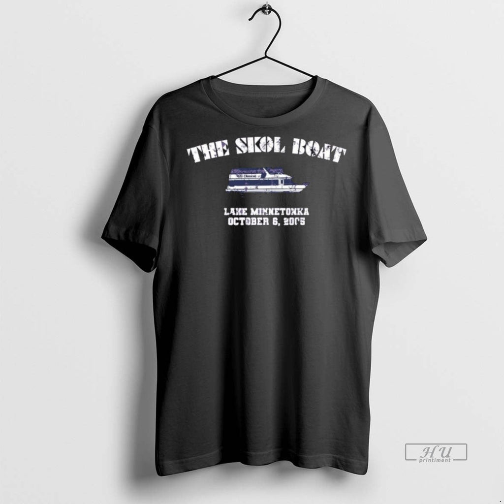 Officials The Skol Boat Minnesota Vikings Football - Adult & Kids T-Shirts, Sweatshirts & Hoodies apparel design preview 1