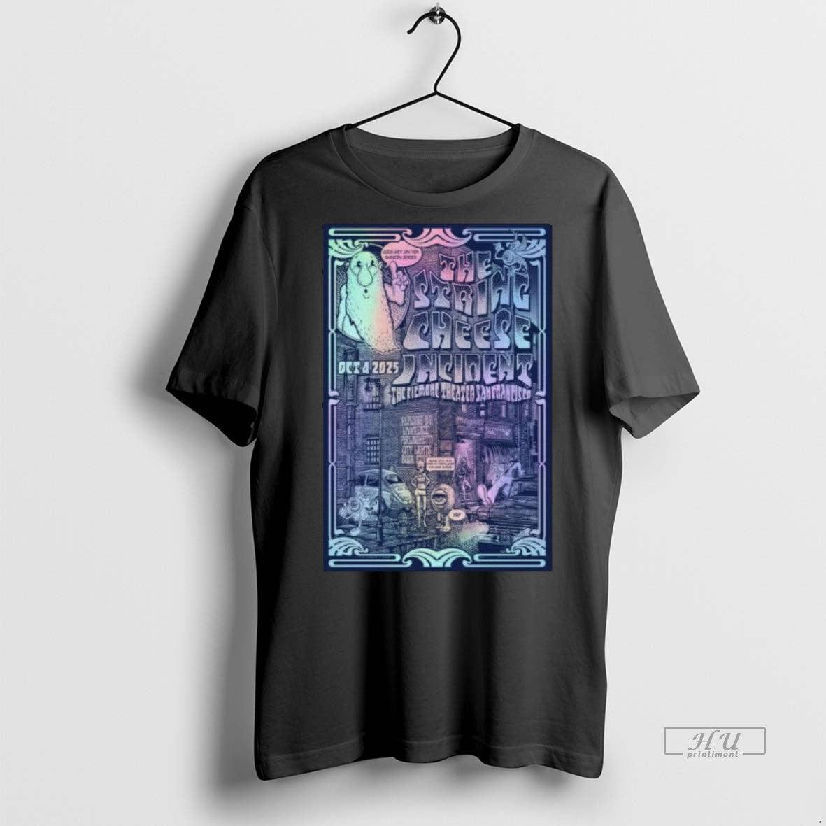 Officials The String Cheese Incident October 4 2025 - Adult & Kids T-Shirts, Sweatshirts & Hoodies apparel design preview 1