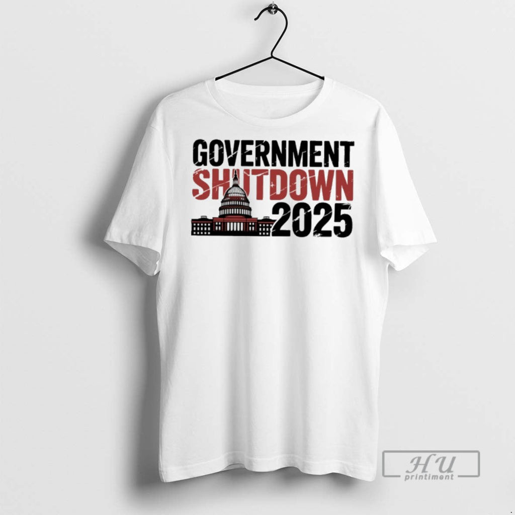 Officials The White House Government Shutdown 2025 - Adult & Kids T-Shirts, Sweatshirts & Hoodies apparel design preview 1