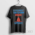 Officials The White House Government Shutdown 2025 - Adult & Kids T-Shirts, Sweatshirts & Hoodies apparel design preview 1