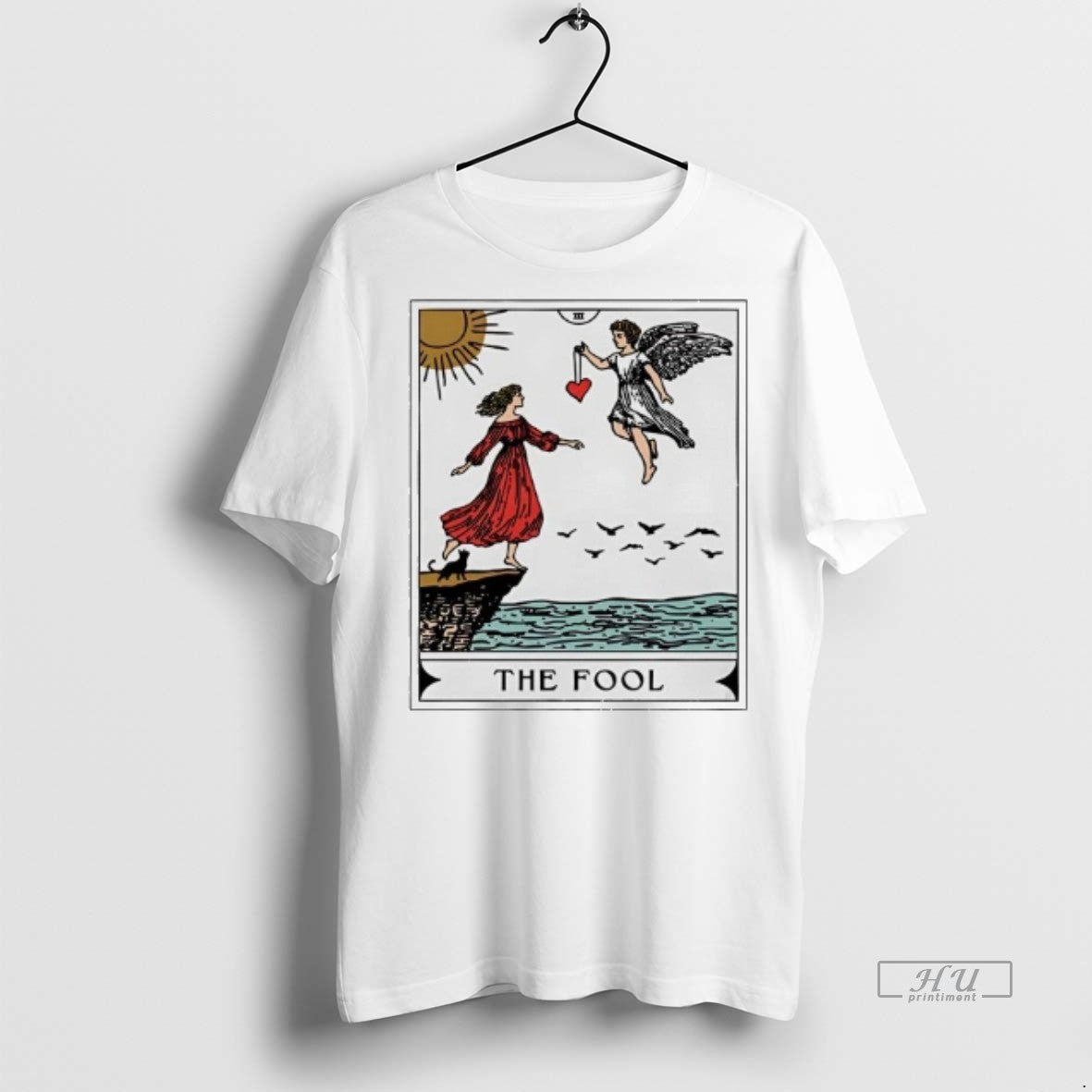 Officials The Fool Tarot Card Angels Valentines Day - Adult & Kids T-Shirts, Sweatshirts & Hoodies apparel design preview 1