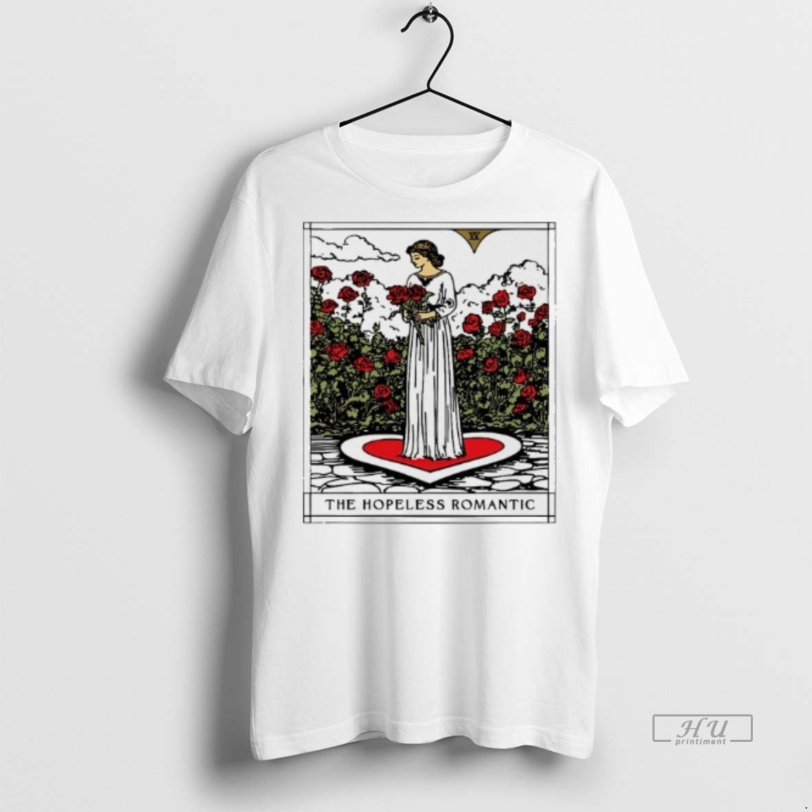 Officials The Hopeless Romantic Tarot Card Valentines - Adult & Kids T-Shirts, Sweatshirts & Hoodies apparel design preview 1