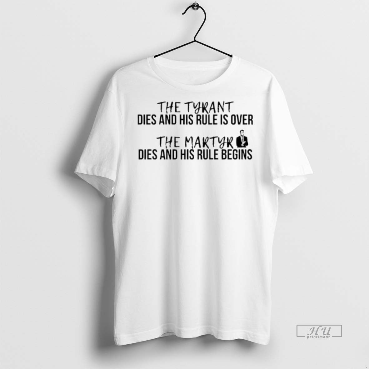 Officials The Tyrant Dies And His Rule Is Over - Adult & Kids T-Shirts, Sweatshirts & Hoodies apparel design preview 1