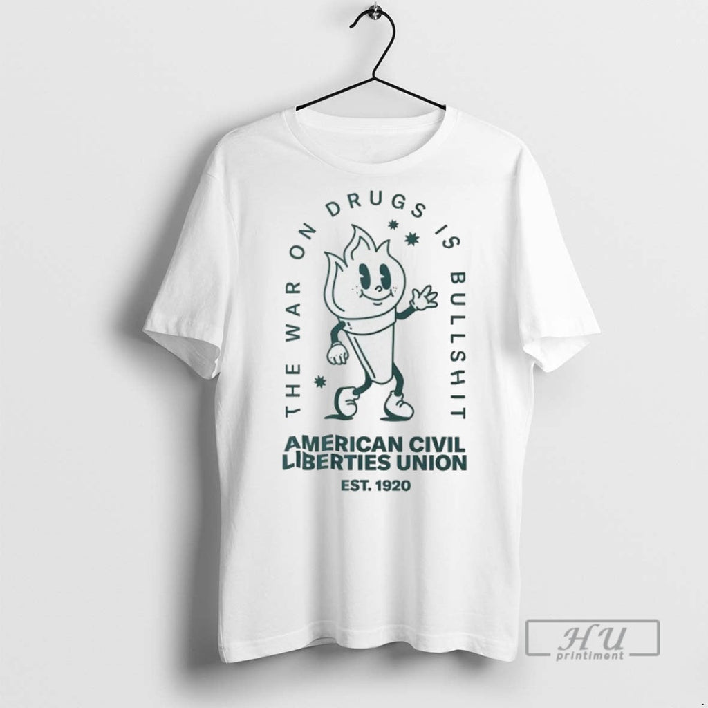 Officials The War On Drugs Is Bullshit American Civil - Adult & Kids T-Shirts, Sweatshirts & Hoodies apparel design preview 1