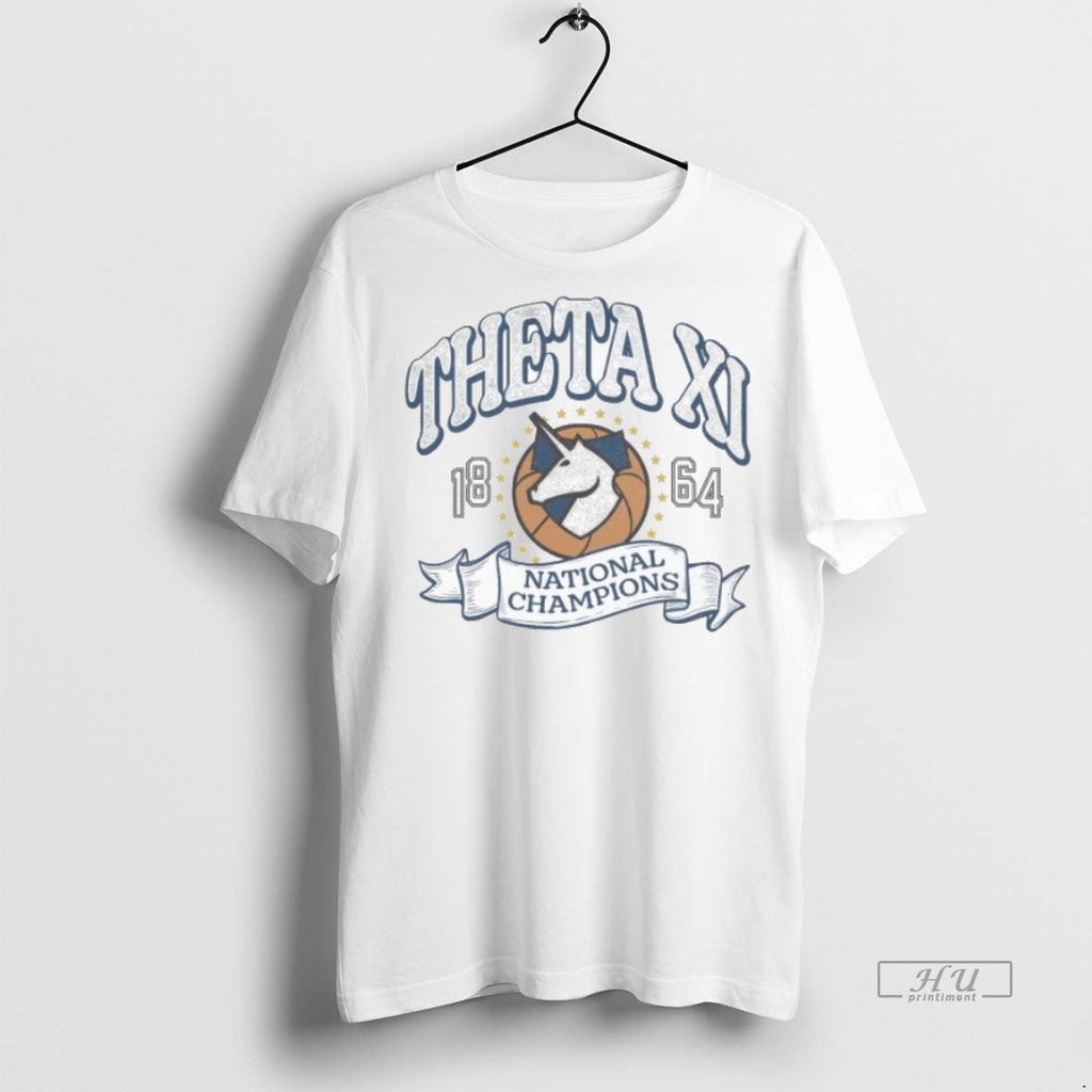 Officials Theta Xi National Champions 1864 Sweater - Adult & Kids T-Shirts, Sweatshirts & Hoodies apparel design preview 1