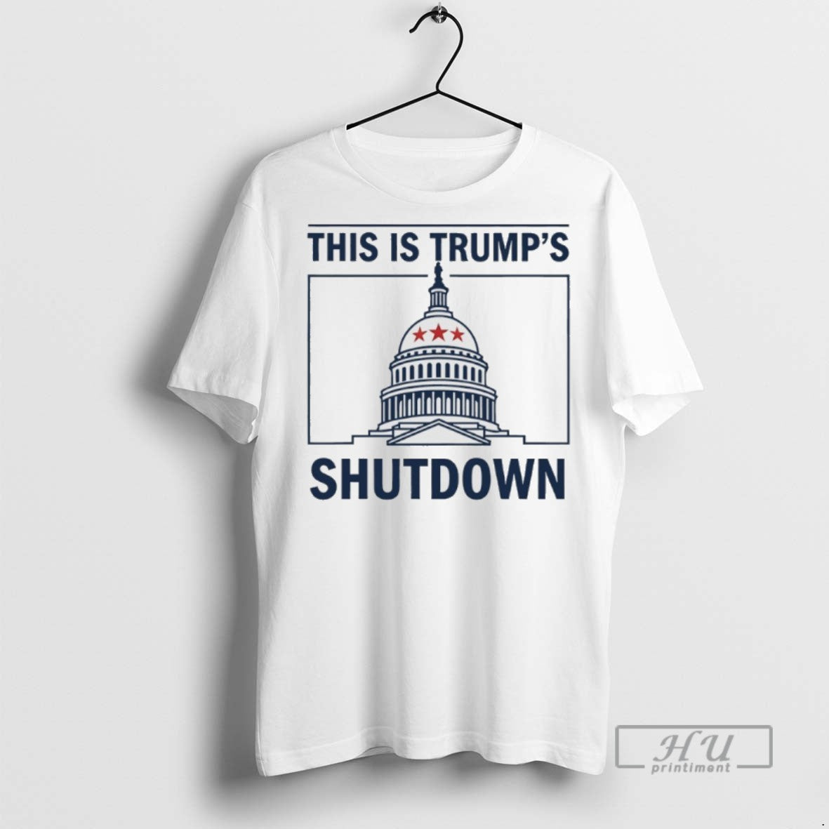 Officials This Is Trump Shutdown White House 2025 - Adult & Kids T-Shirts, Sweatshirts & Hoodies apparel design preview 1