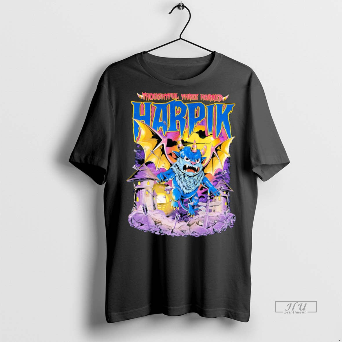 Officials Thoughtful Three Horned Harpik Sweater - Adult & Kids T-Shirts, Sweatshirts & Hoodies apparel design preview 1