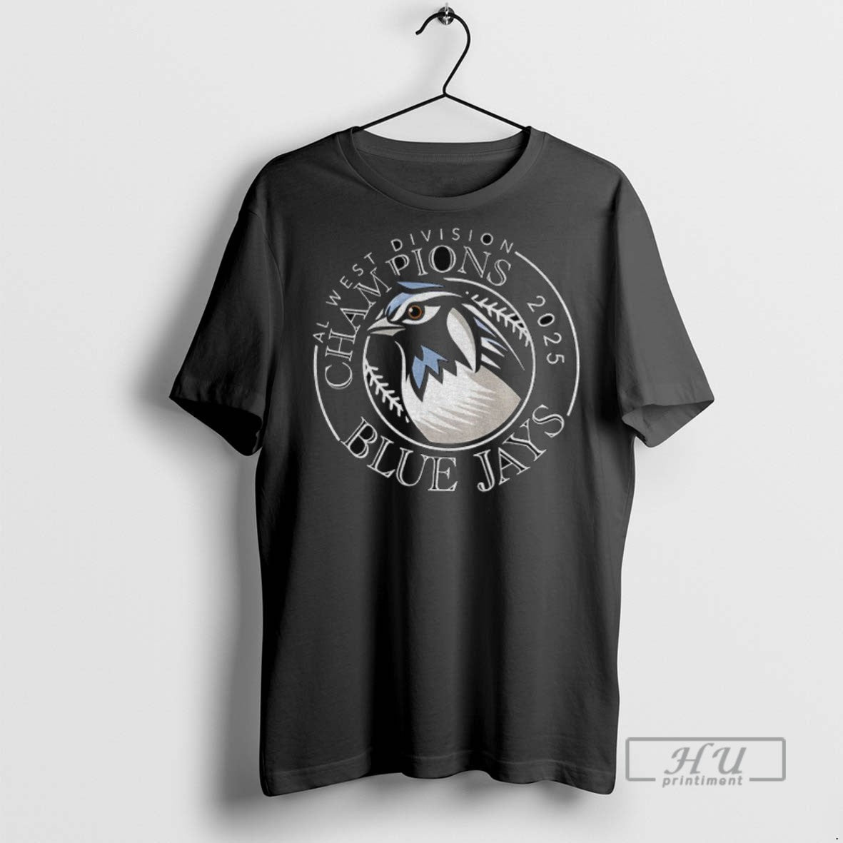Officials Toronto Blue Jays 2025 Al West Division - Adult & Kids T-Shirts, Sweatshirts & Hoodies apparel design preview 1