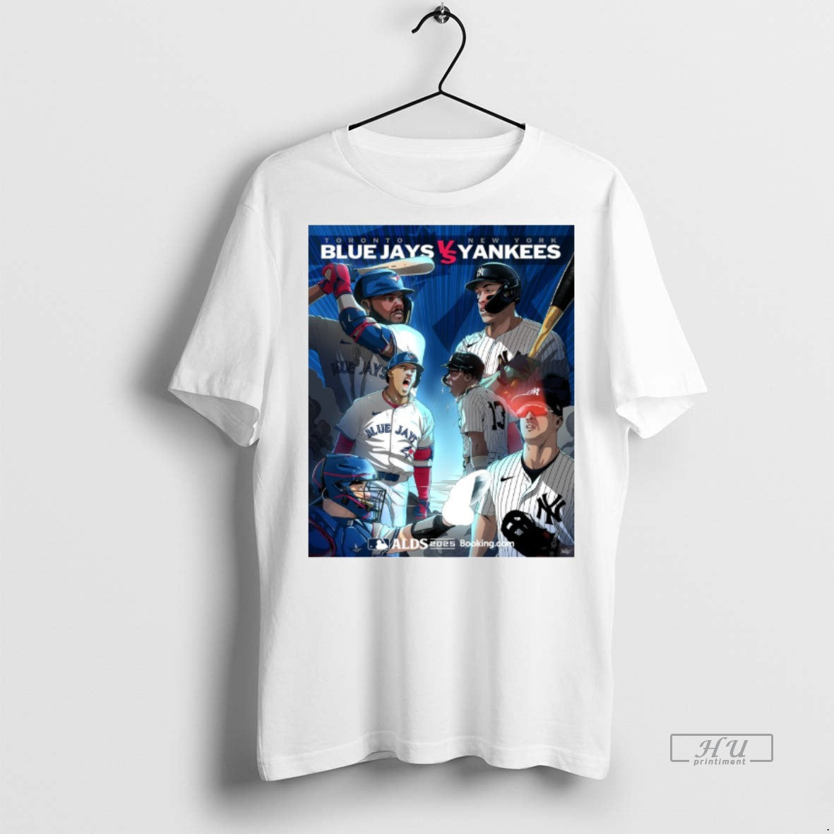 Officials Toronto Blue Jays Vs New York Yankees 2025 - Adult & Kids T-Shirts, Sweatshirts & Hoodies apparel design preview 1