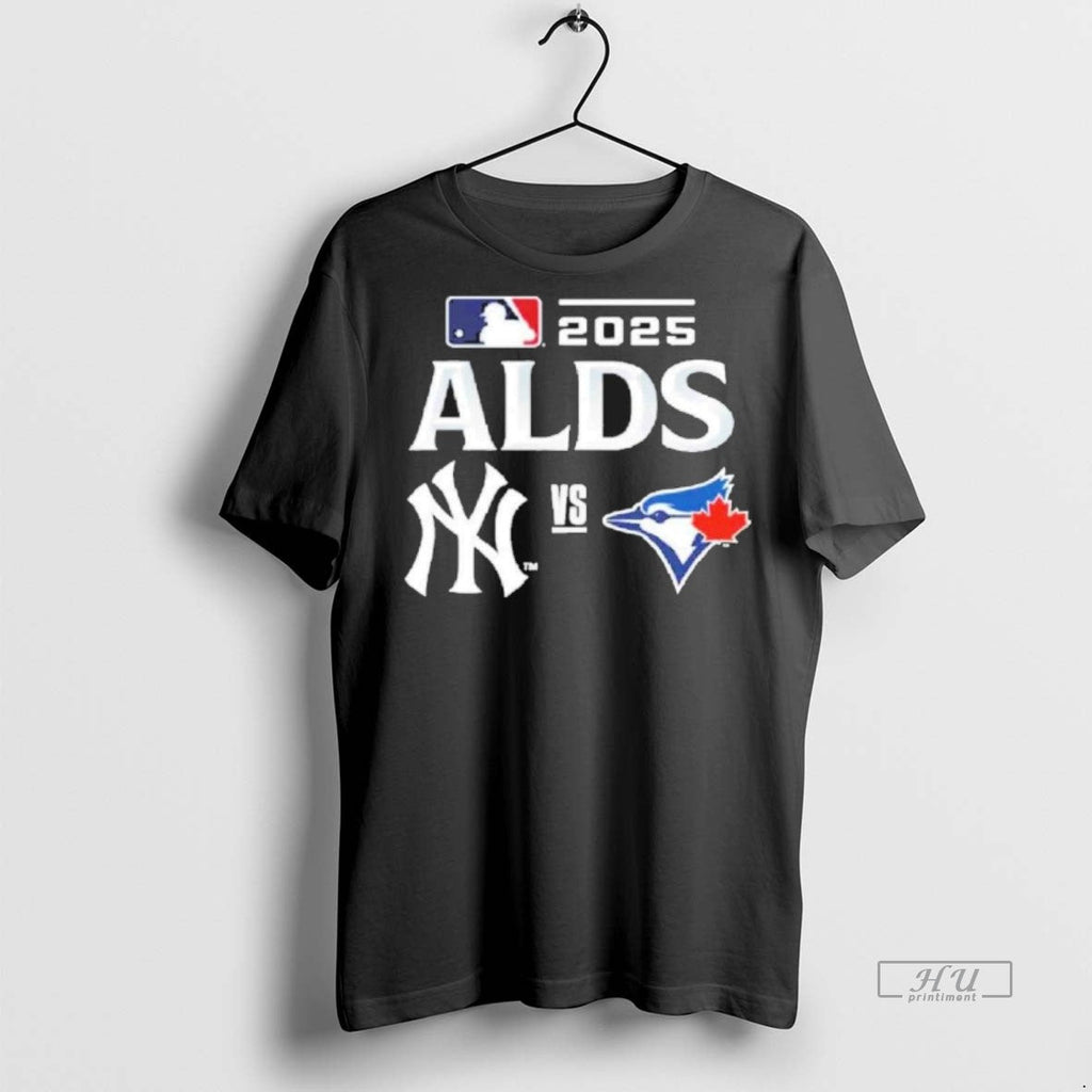 Officials Toronto Blue Jays Vs New York Yankees 2025 - Adult & Kids T-Shirts, Sweatshirts & Hoodies apparel design preview 1