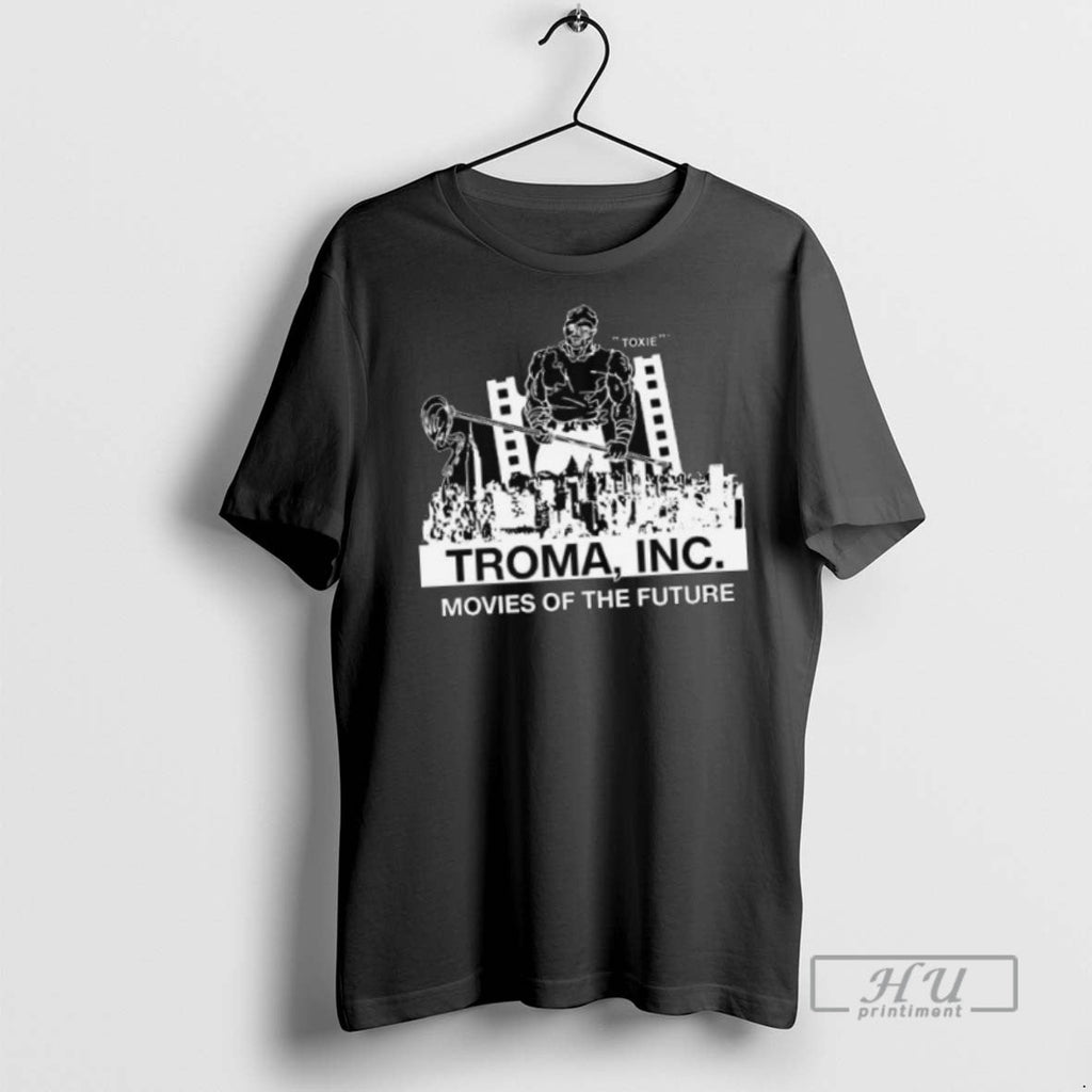 Officials Toxie Troma Inc Movies Of The Future Long - Adult & Kids T-Shirts, Sweatshirts & Hoodies apparel design preview 1