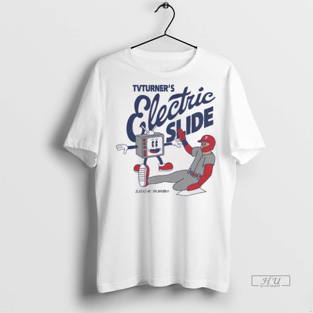 Officials Trea Turner Tvturners Electric Slide - Adult & Kids T-Shirts, Sweatshirts & Hoodies apparel design preview 1