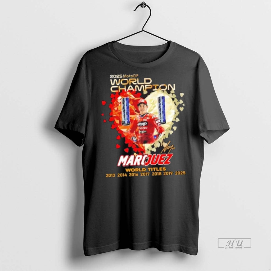 Officials Trending 2025 Motogp World Champion Marc - Adult & Kids T-Shirts, Sweatshirts & Hoodies apparel design preview 1