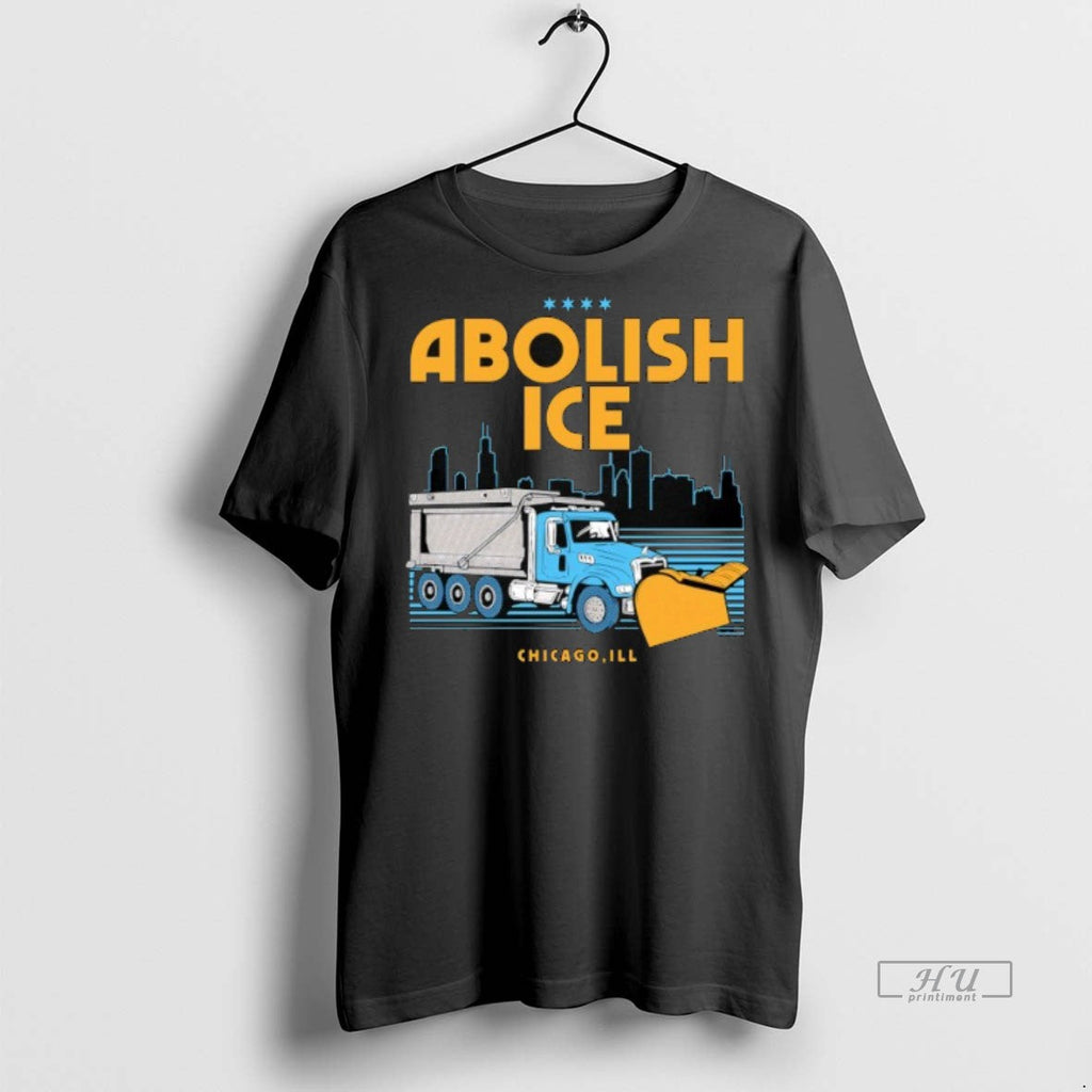 Officials Trending Abolish Ice Chicago Ill City - Adult & Kids T-Shirts, Sweatshirts & Hoodies apparel design preview 1