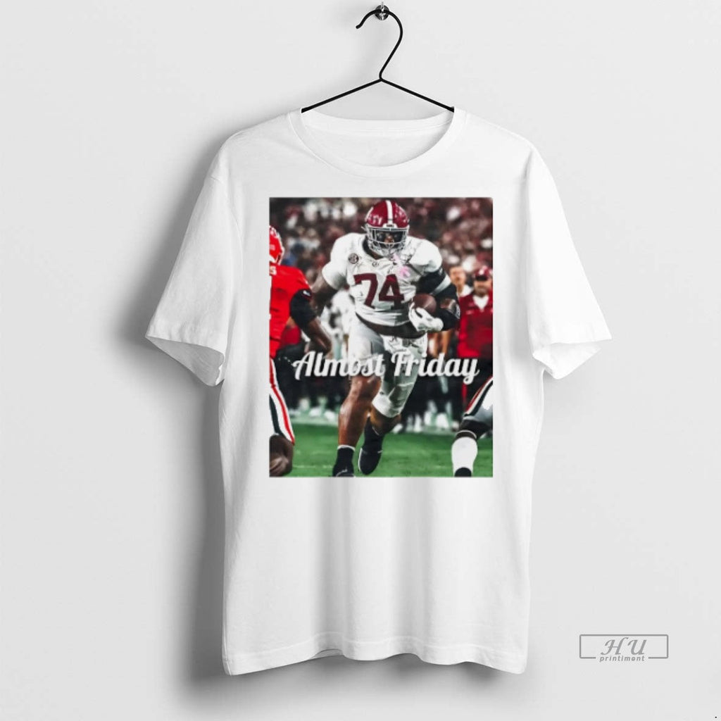 Officials Trending Almost Friday Alabama Qb Ty - Adult & Kids T-Shirts, Sweatshirts & Hoodies apparel design preview 1