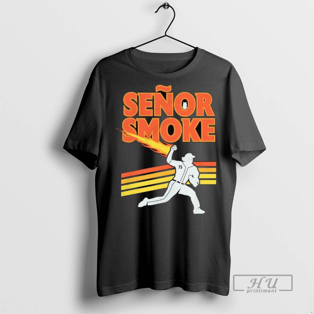 Officials Trending Andres Munoz Senor Smoke Mariners - Adult & Kids T-Shirts, Sweatshirts & Hoodies apparel design preview 1