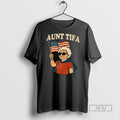 Officials Trending Aunt Tifa Usa Flag - Adult & Kids T-Shirts, Sweatshirts & Hoodies apparel design preview 1