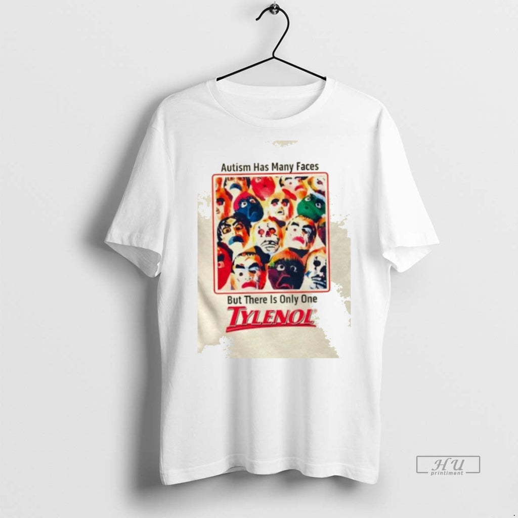 Officials Trending Autism Has Many Faces But There Is - Adult & Kids T-Shirts, Sweatshirts & Hoodies apparel design preview 1
