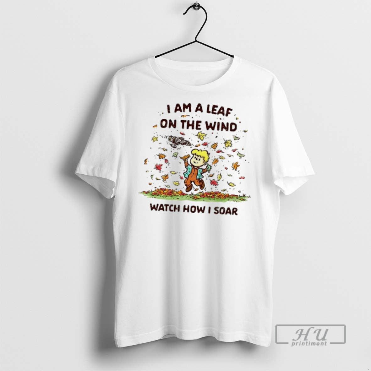 Officials Trending Autumn I Am A Leaf On The Wind - Adult & Kids T-Shirts, Sweatshirts & Hoodies apparel design preview 1