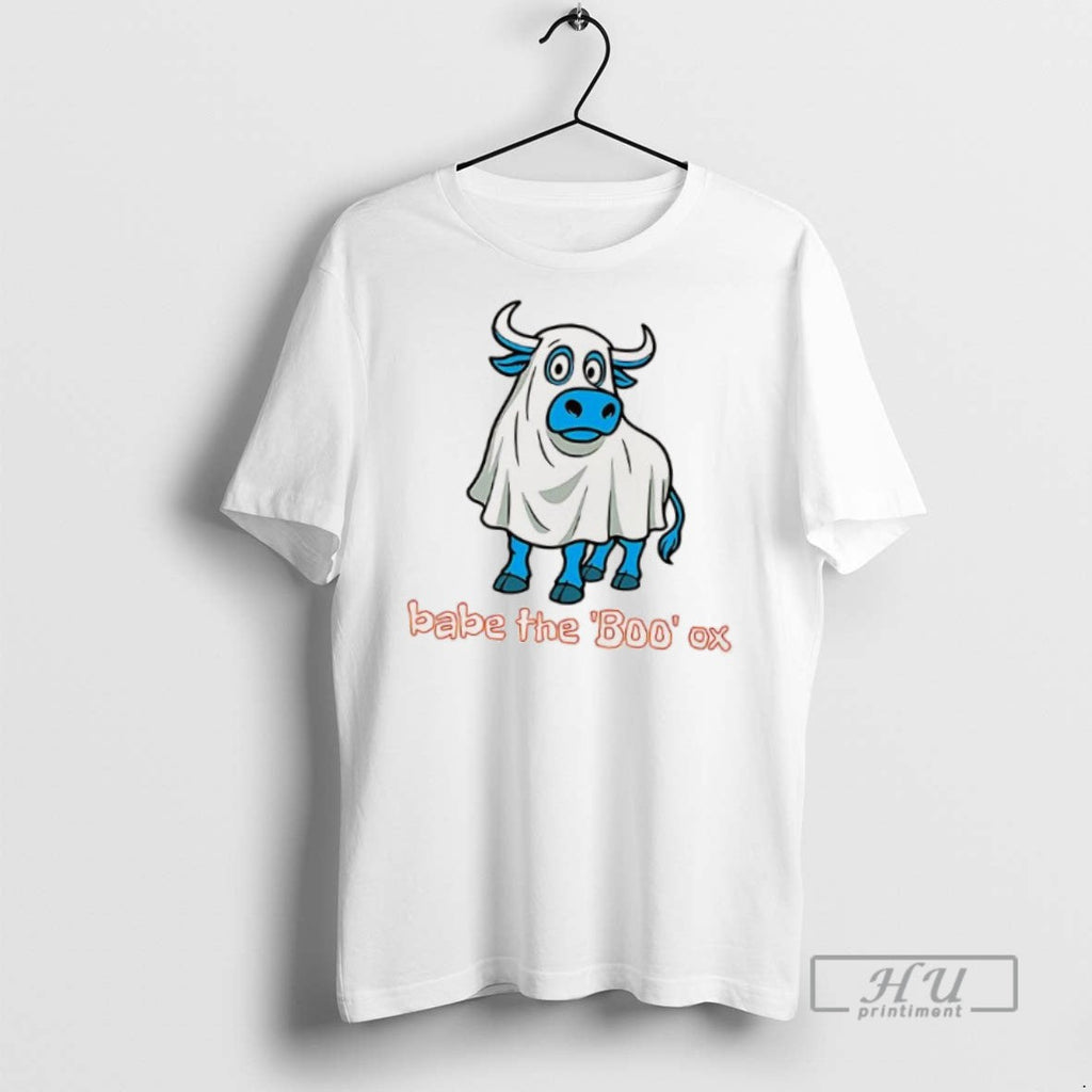 Officials Trending Babe The Boo Ox Ghost Cow - Adult & Kids T-Shirts, Sweatshirts & Hoodies apparel design preview 1