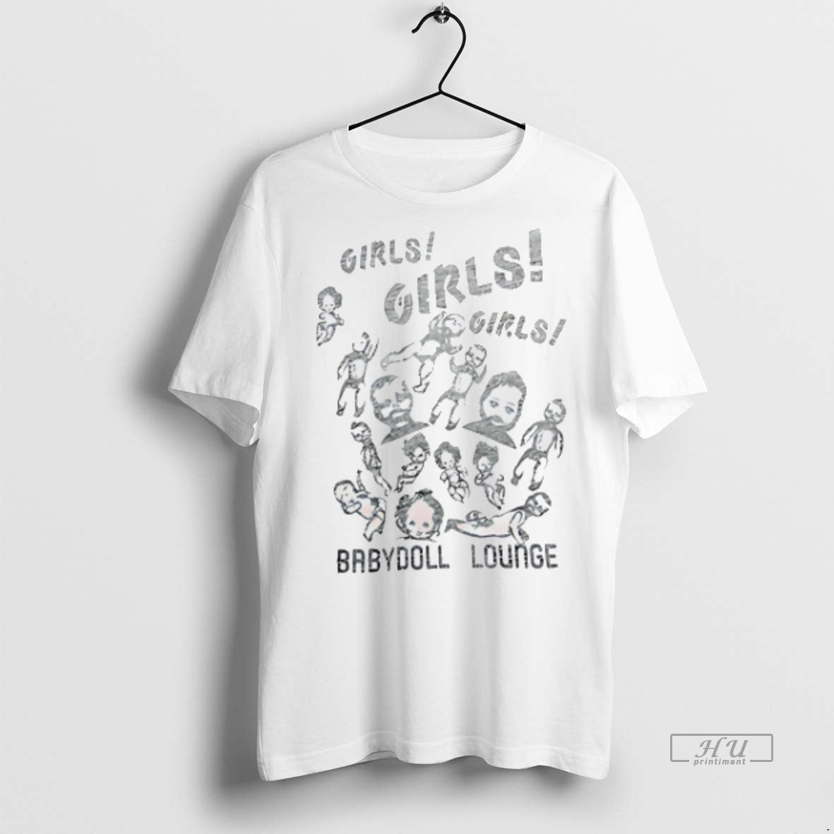 Officials Trending Baby Doll Lounge Girls 1980s - Adult & Kids T-Shirts, Sweatshirts & Hoodies apparel design preview 1